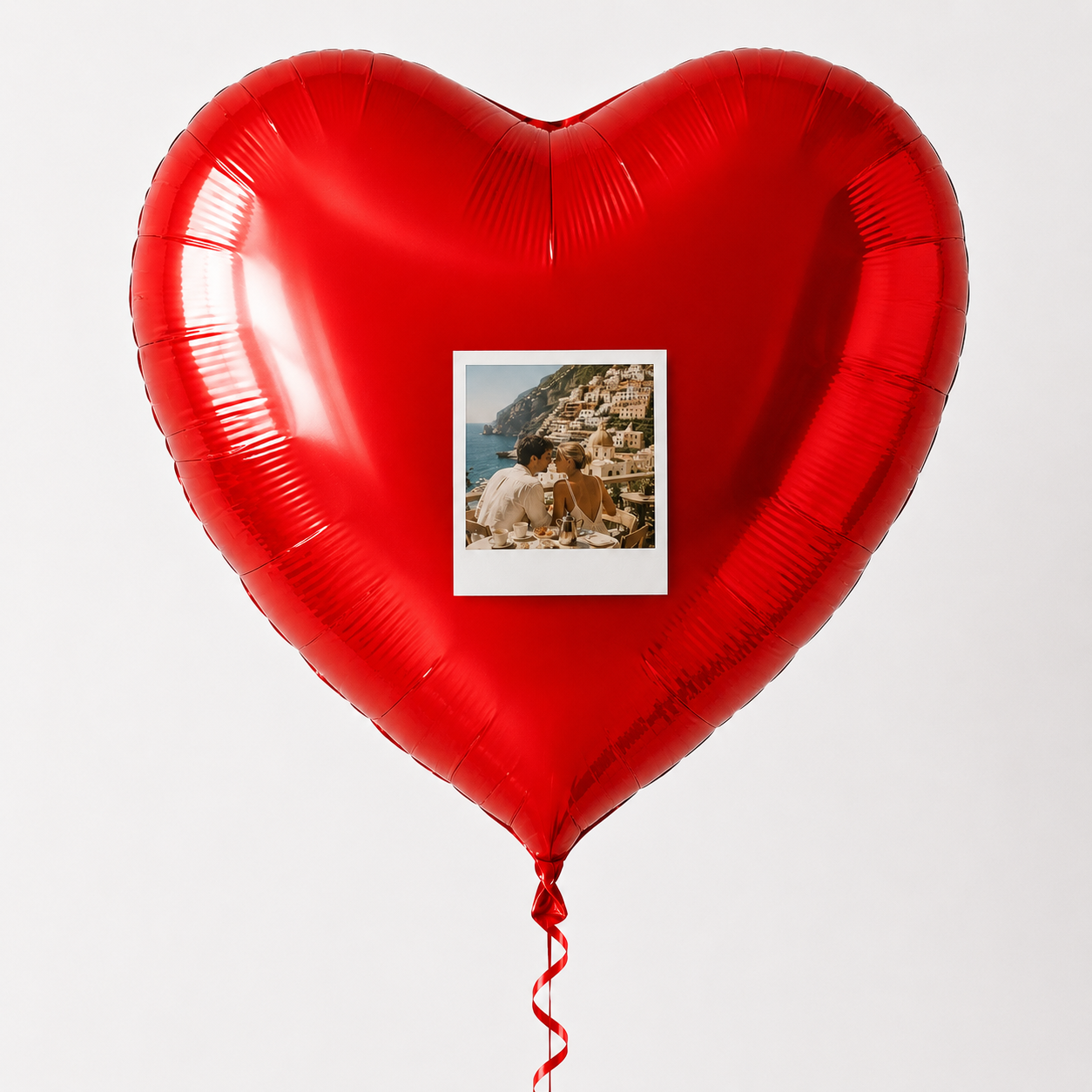 Heart Balloons and Polaroid