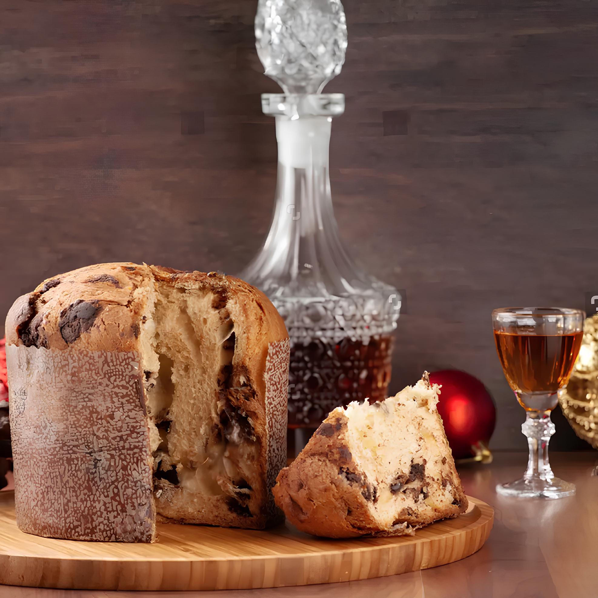 Panettone D'Autore con Liquore e Cioccolato - DELUXY