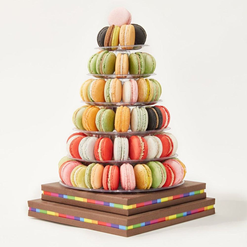 Piramide di Macarons (esclusiva Deluxy) - DELUXY