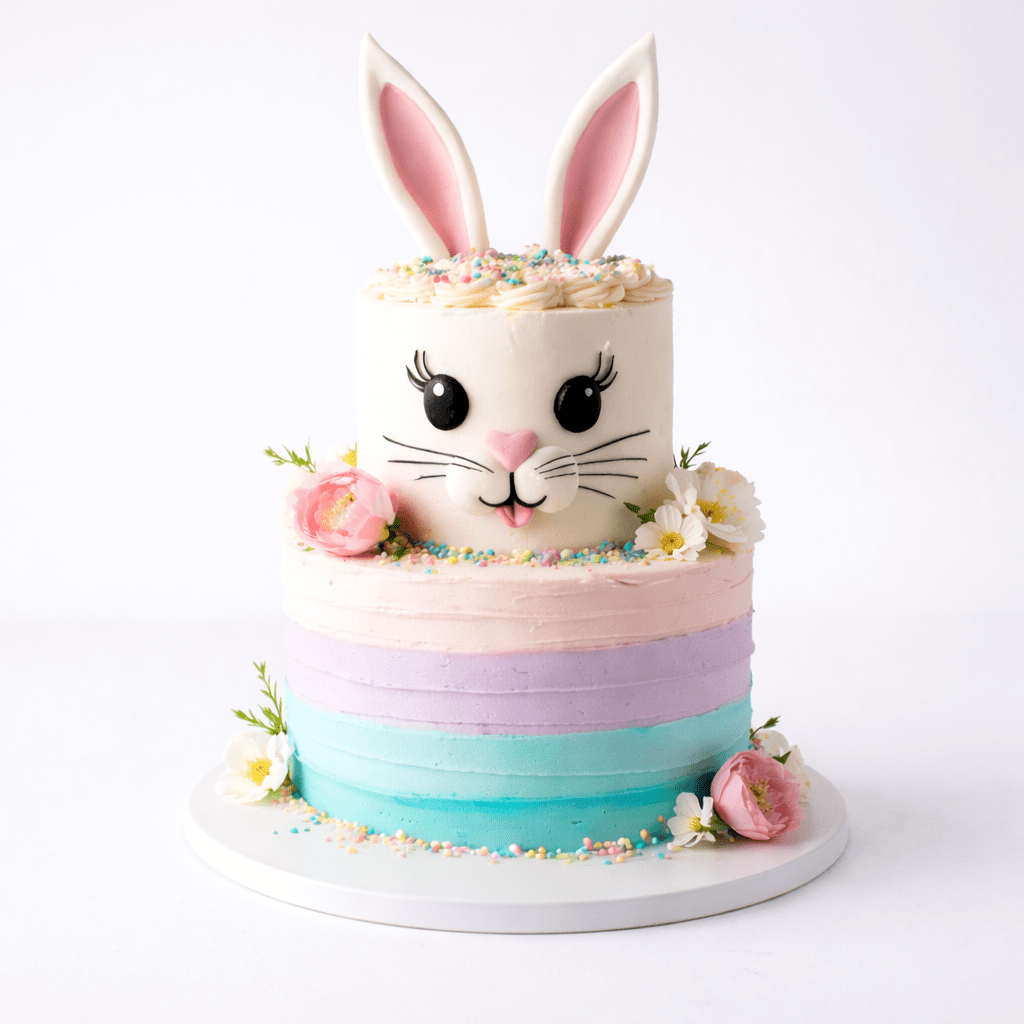 Rainbow Bunny Cake - DELUXY