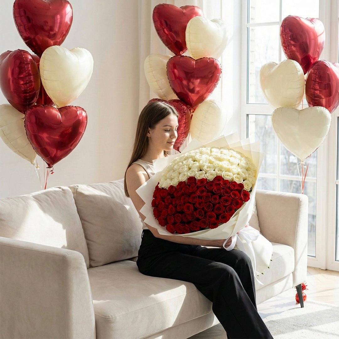 Regina di Cuori - RED & WHITE - DELUXY