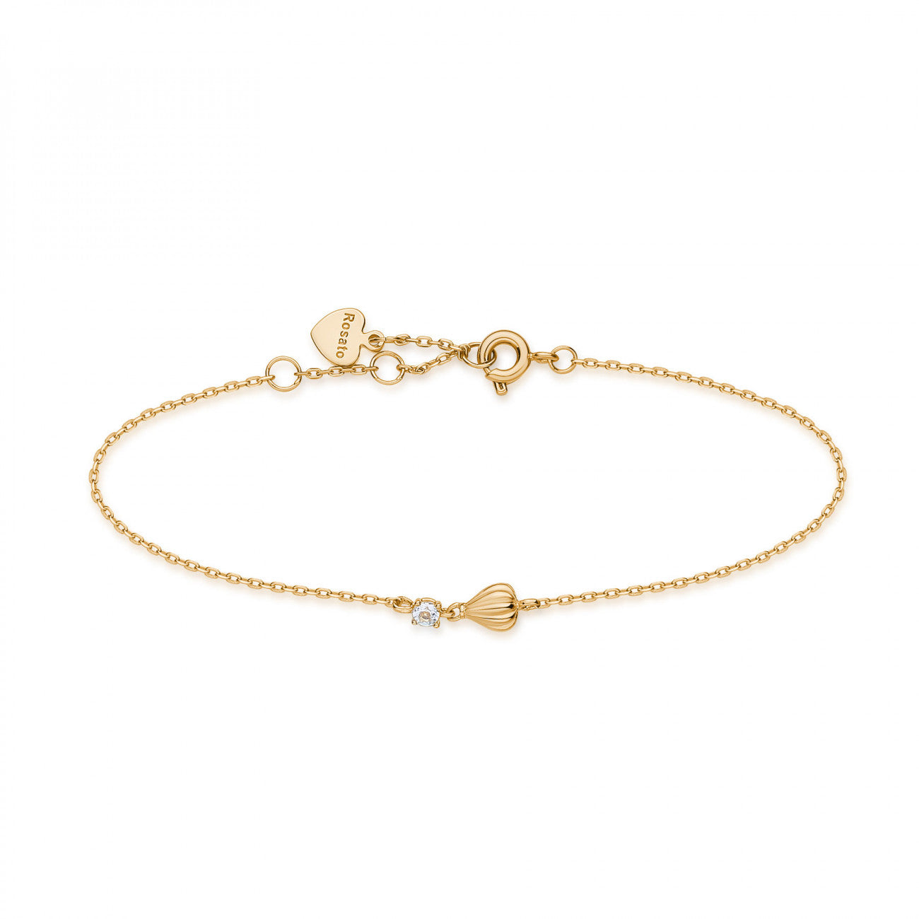 Hot Air Balloon Bracelet in Rose Gold and Diamonds