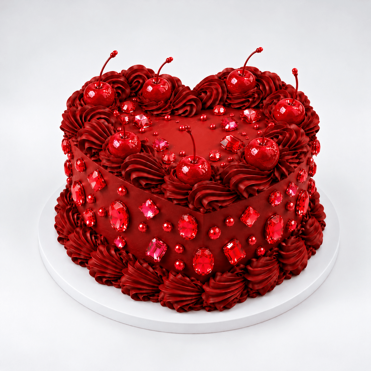 Romantic Gem cake - DELUXY