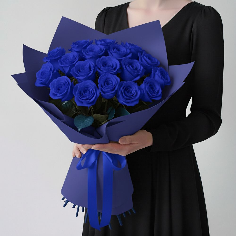 Rose Blu (numero a scelta) - DELUXY