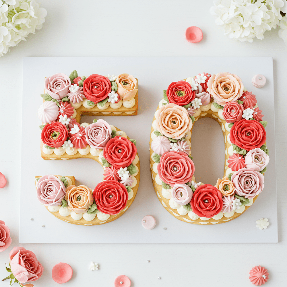 Roses Cream Tart - DELUXY