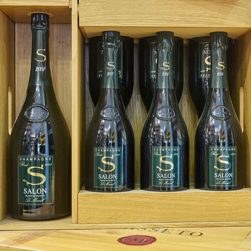 Salon Cuvée S Oenotheque - Cassa di Legno - DELUXY