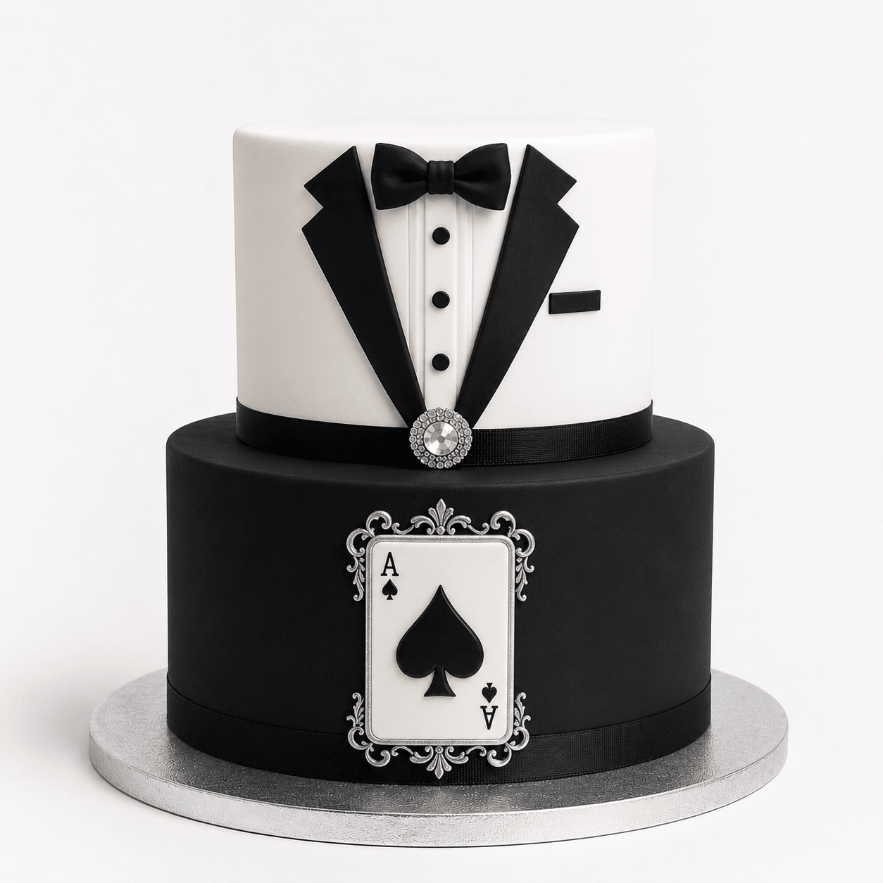Set James Bond - Bouquet, Torta e Palloncini - DELUXY