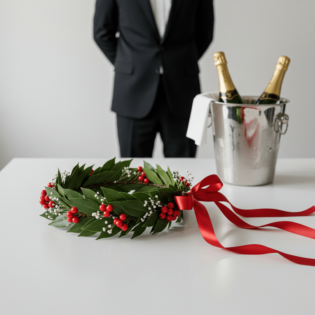 Set Laurea – Fiori, Deluxy, vista 5