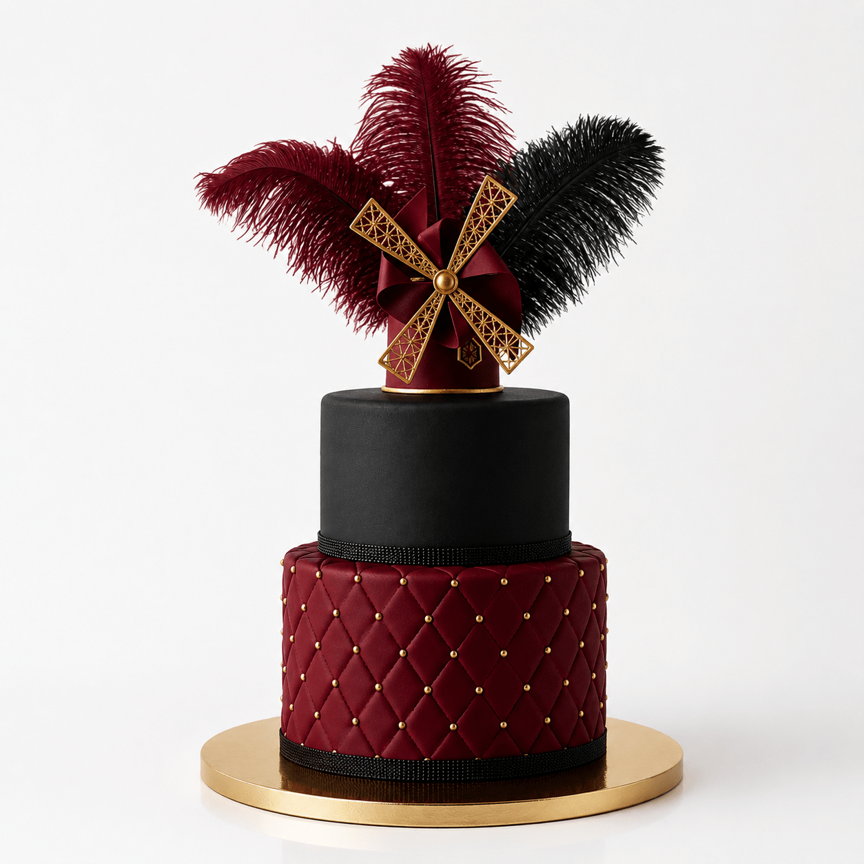 Set Moulin Rouge - Bouquet, Torta e Palloncini - DELUXY