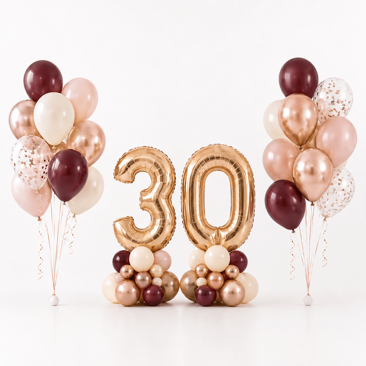Set Palloncini Compleanno (numero) - DELUXY