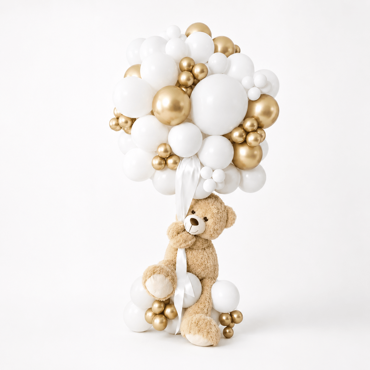 Set Teddy in Love - Peluche e Palloncini - DELUXY