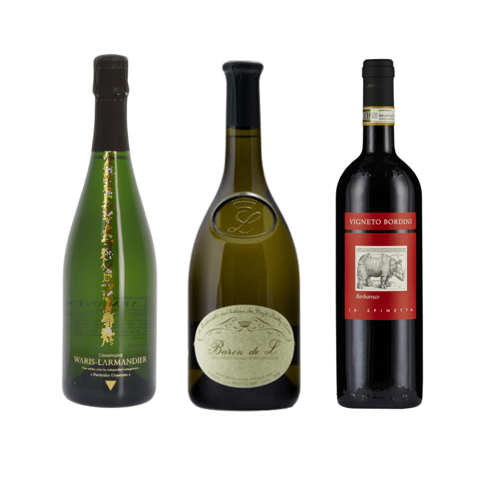 Sorsi d'Autore - Tris di Bottiglie – Vini e spirits, Cantina Franco x Deluxy