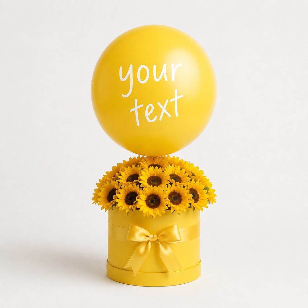 Sunflowers Balloon - DELUXY