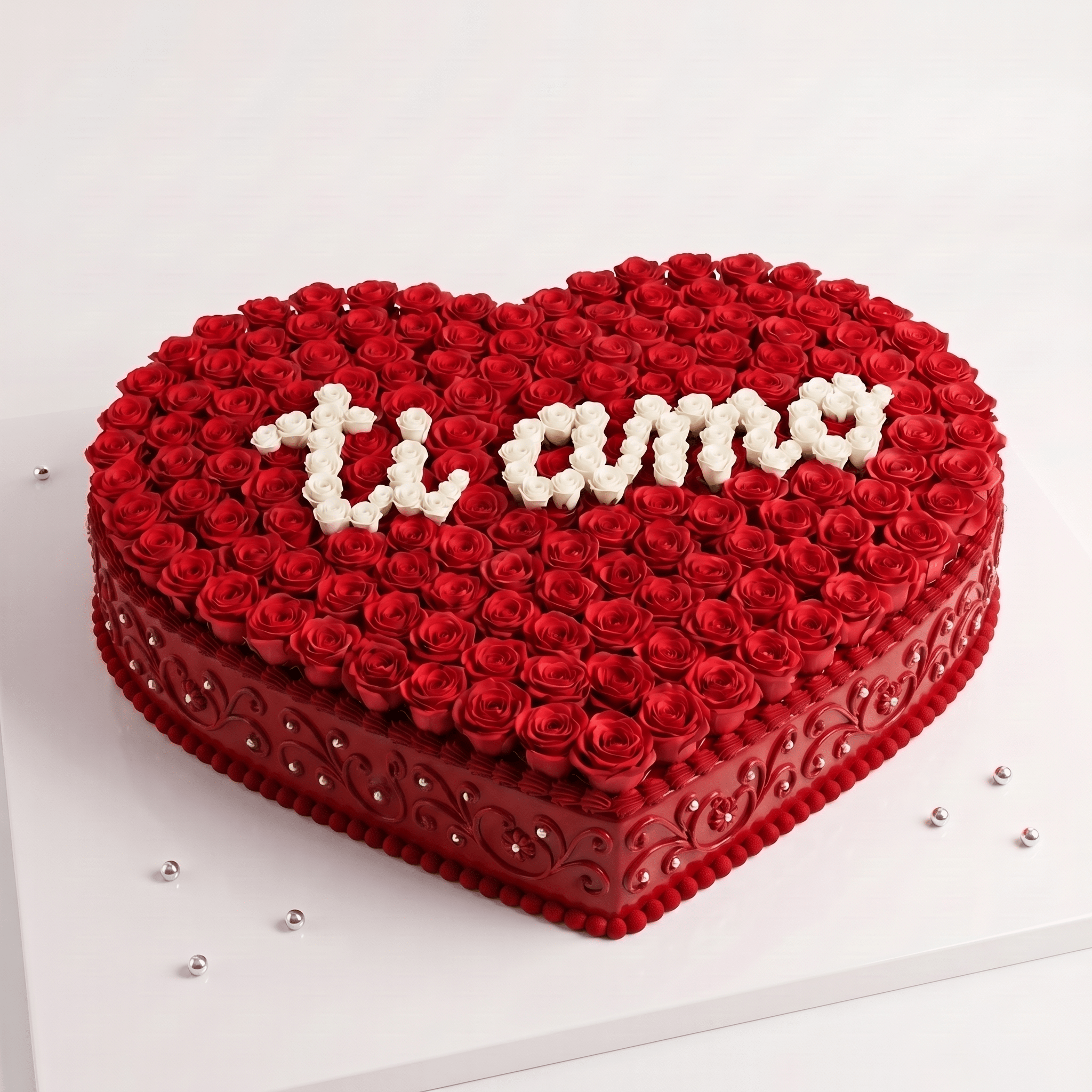 Torta 100 rose - DELUXY