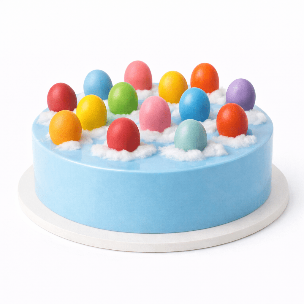 Torta Pasqua - Cielo di Mongolfiere - DELUXY