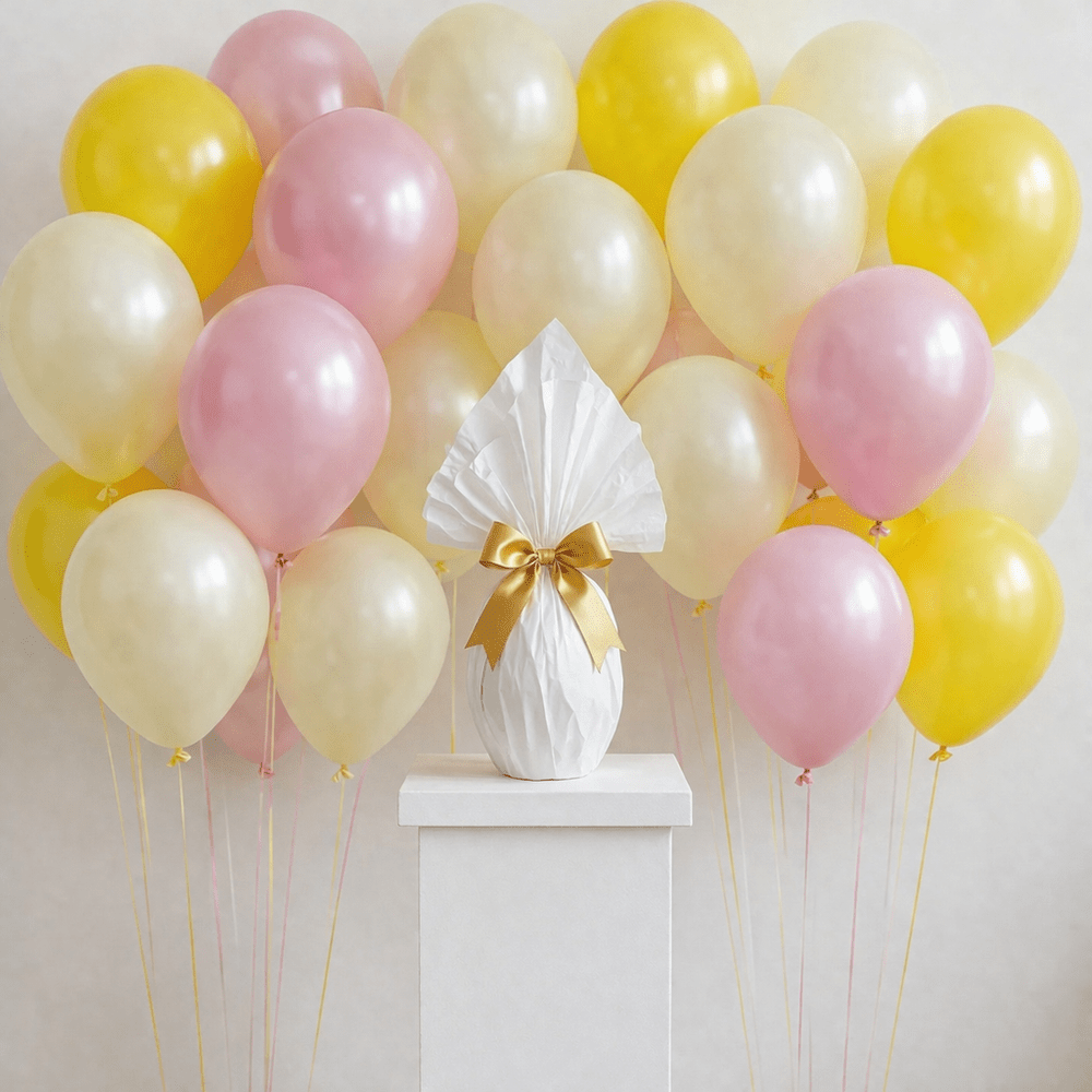 Uovo di Pasqua e Palloncini - DELUXY