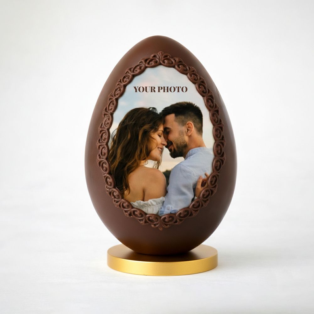 Uovo di Pasqua Foto Personalizzata - DELUXY
