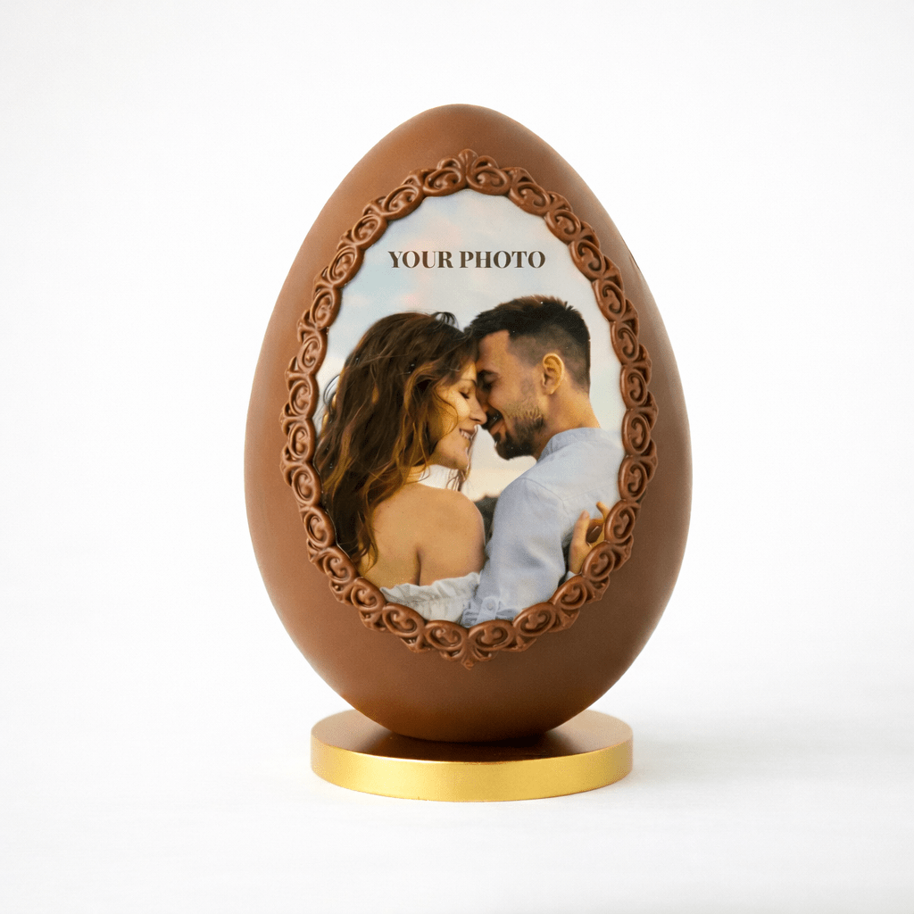 Uovo di Pasqua Foto Personalizzata - DELUXY