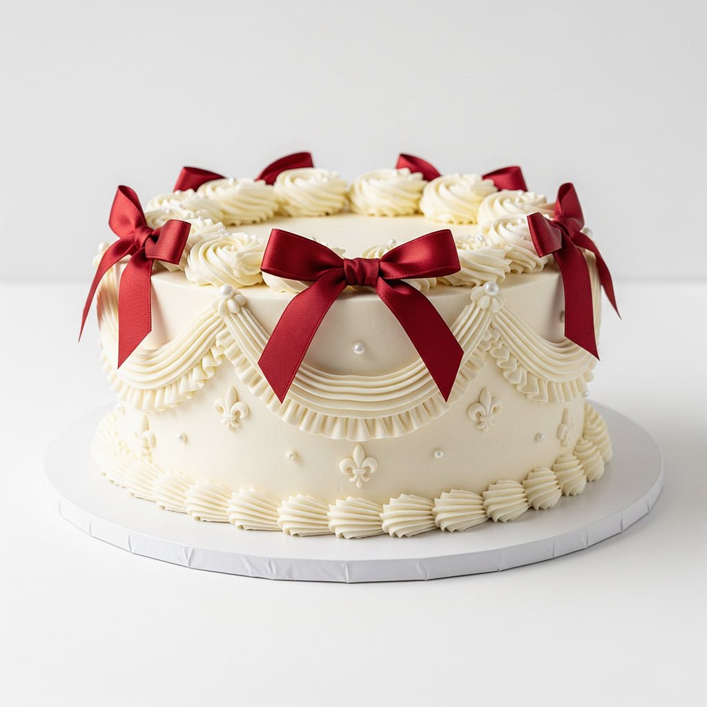Vintage Ribbon Cake - DELUXY