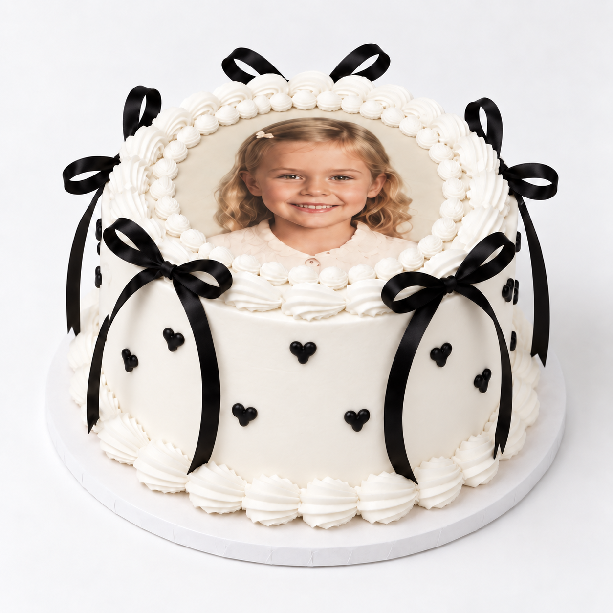 Vintage Photo Cake