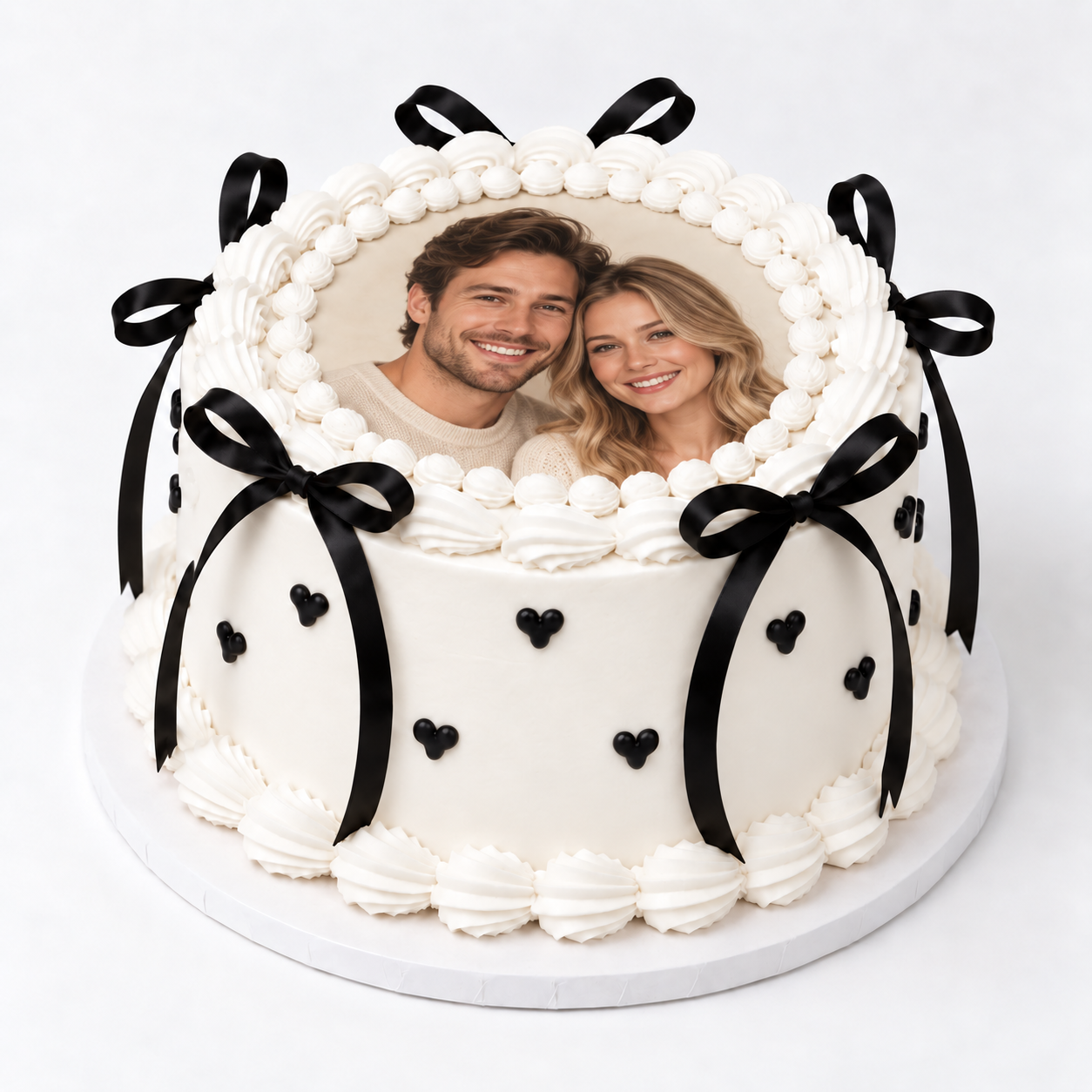 Vintage Photo Cake