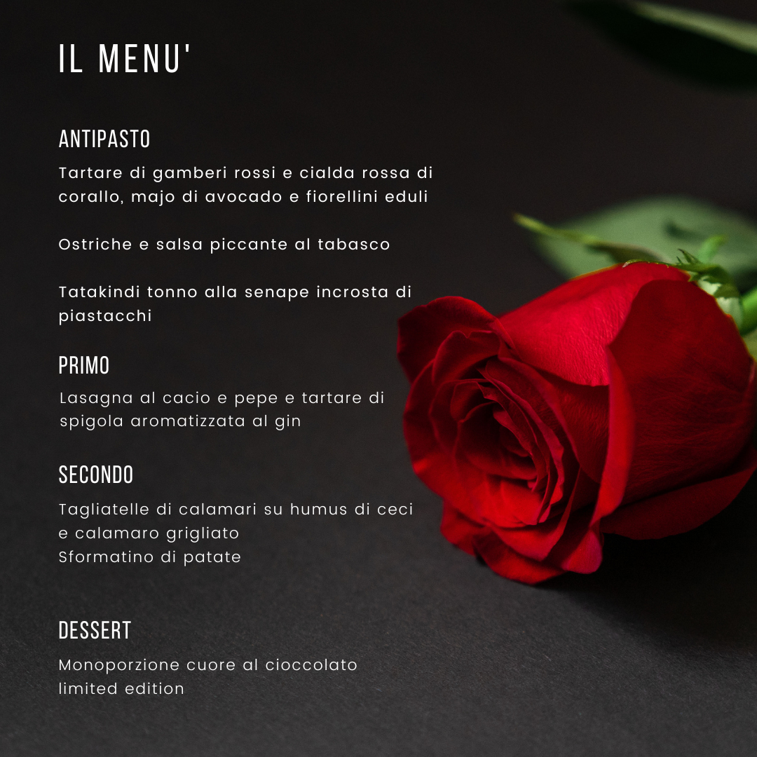 Roman Dinner with Red Roses - Only in Rome