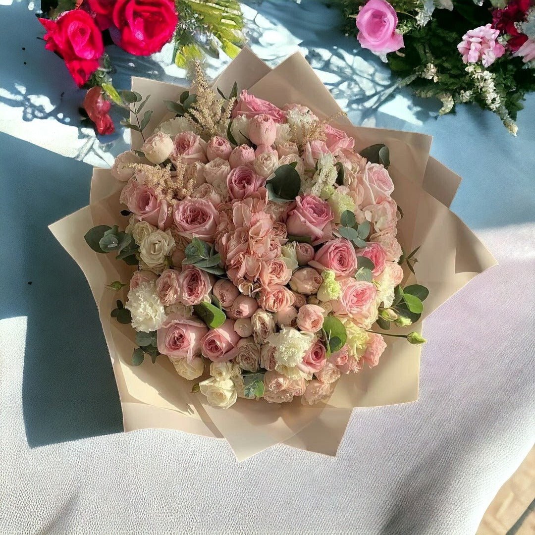 Bouquet Passione in rosa - DELUXY