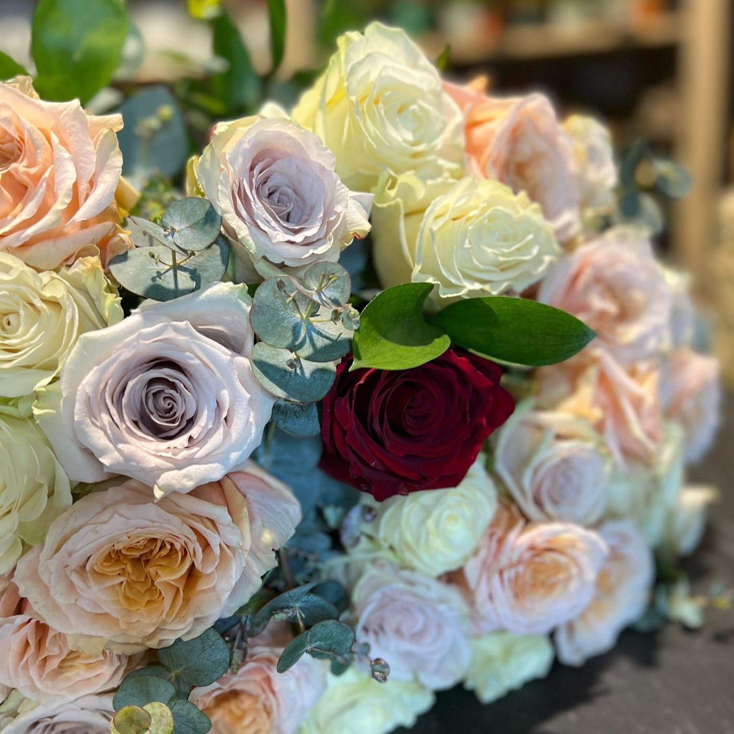 Bouquet Rose Colorate - DELUXY