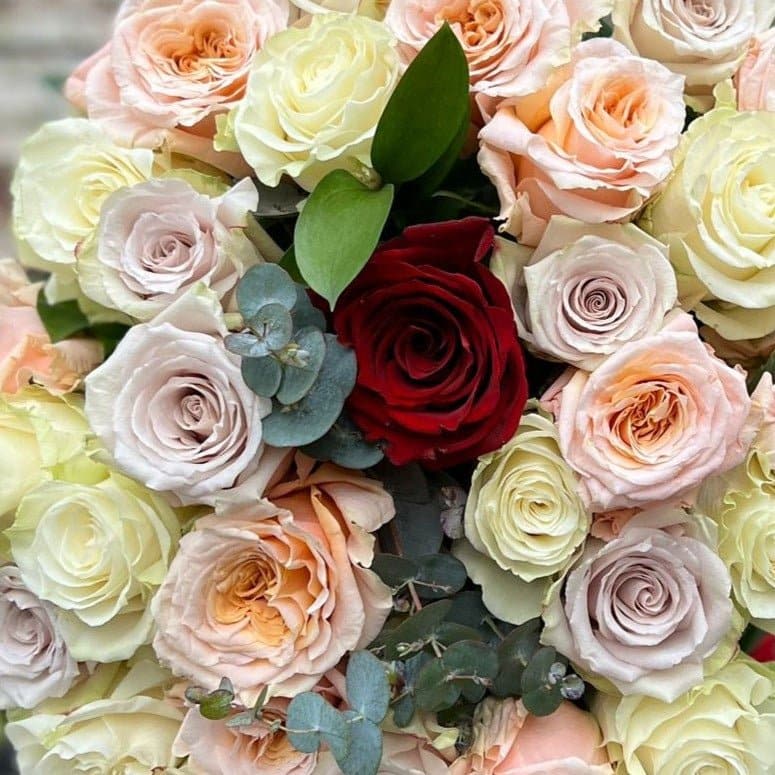 Bouquet Rose Colorate - DELUXY